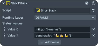 ShortStack with go()